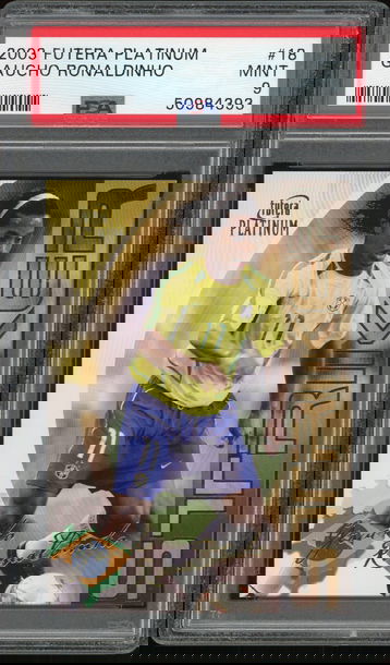 2006 Panini World Cup Ronaldinho #60 PSA 9 Brazil