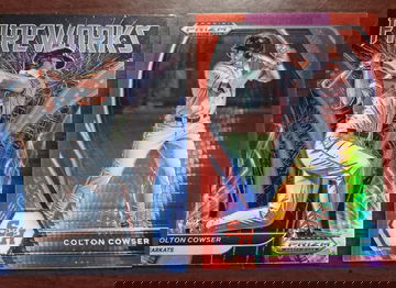 Colton Cowser Prizm draft picks inserts