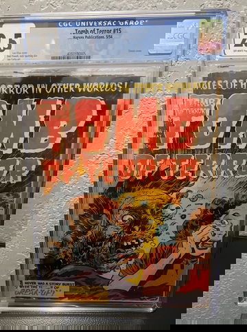 TOMB OF TERROR #15 CGC 2.5