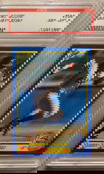 1990 Score Sammy Sosa RC #558