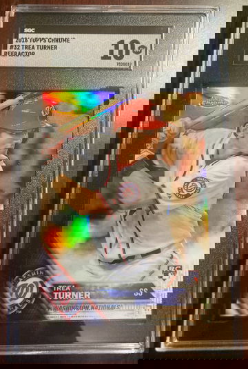 2016 Topps Chrome Refractor SGC 10 GEM Mint