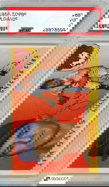 1955 Topps Jim Davis #68 PSA 3 P1321