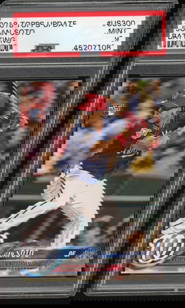 2018 Topps Update Juan Soto US300 PSA 9