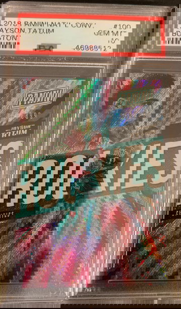 2018 The National Jayson Tatum PSA 10 #158/399