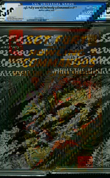 SGT. FURY AND HIS HOWLING COMMANDOS #17, CGC 5.0 VGF