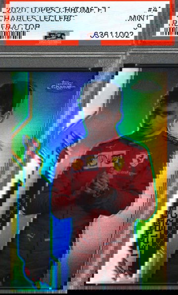 2020 Topps Chrome F1 Charles Leclerc Refractor