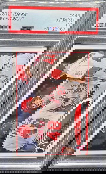 2012 Topps Mike Trout PSA 10