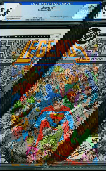 LEGENDS #2, CGC 9.6 NM+