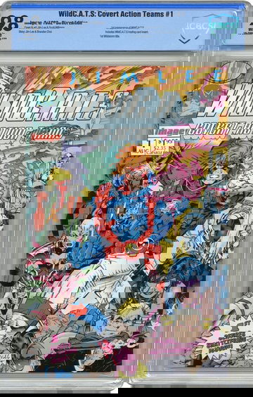 Wildcats #1 CBCS 9.8 1st app. Wildcats, Spartan, Grifter, etc.