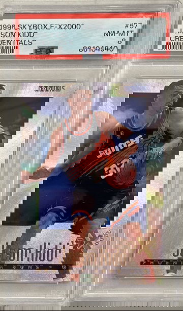 1996 Skybox E-X2000 Jason Kidd Essential Credentials PSA 8