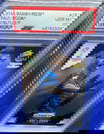 2014 Panini Prizm World Cup #79 Paul Pogba France PSA 10