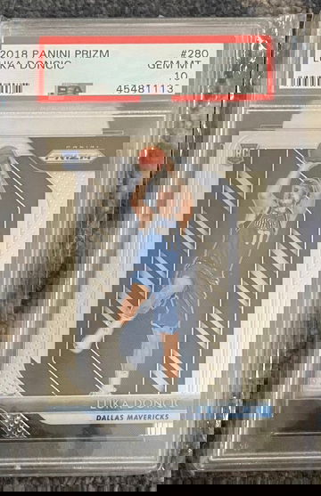 Luka Doncic 2018 Panini Prizm #280 PSA 10