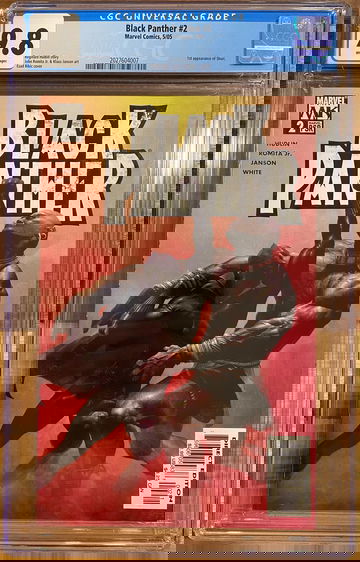 Black Panther #2 CGC 9.8 1st Shuri