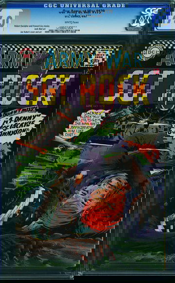 OUR ARMY AT WAR #179, CGC 7.0 FVF