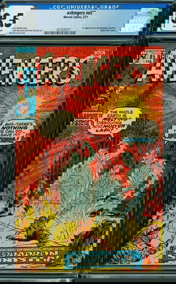 AVENGERS #85, CGC 8.5 VF+