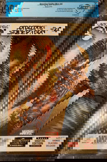 AMAZING SPIDER-MAN #4 - 1ST SILK IN 9.9!! WOW, RARE!!