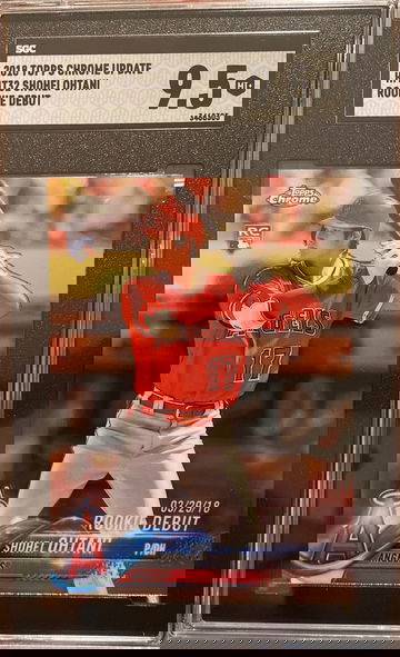 2018 Topps Chrome Update Shohei Ohtani Rookie SGC 9.5