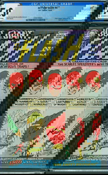 EIGHTY PAGE GIANT #4, CGC 7.0 FVF