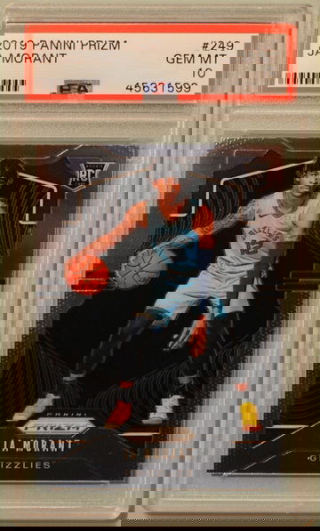 2019 Panini Prizm Ja Morant PSA 10