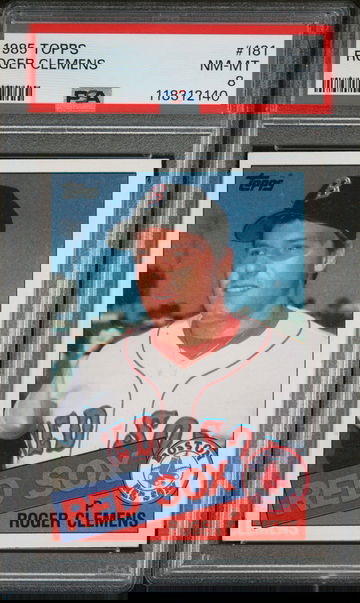 1985 Topps Roger Clemens #181 PSA 8