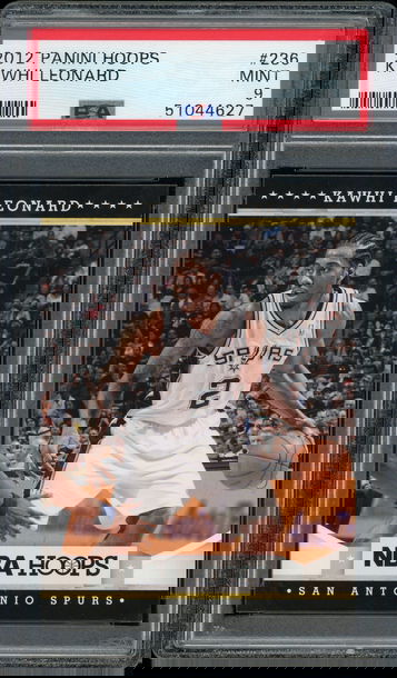 Kawhi Leonard 2012/13 Panini NBA Hoops RC #236 PSA 9 MINT Spurs Clippers!
