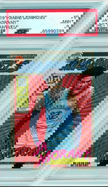 2019 Panini Donruss Net Marvels Ja Morant #9 PSA 9