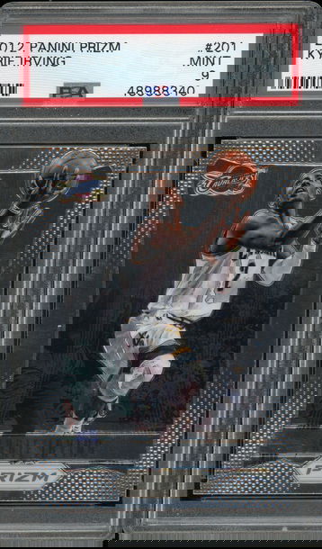 2012 Panini Prizm Kyrie Irving #201 PSA 9