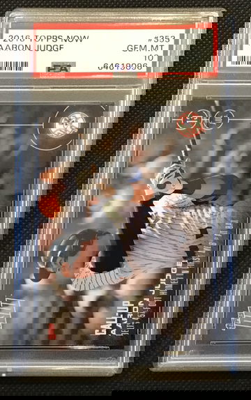 2016 Topps Now Aaron Judge #353 PSA10