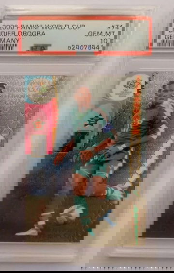 2006 Panini World Cup Didier PSA 10 (SHIPS TRACKED FROM CANADA)