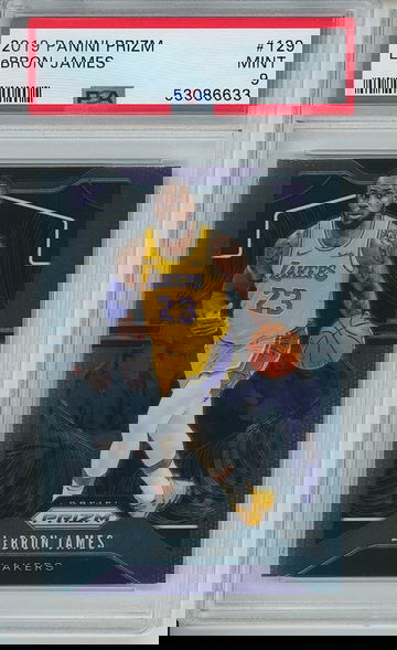 2019 Panini Prizm LeBron James PSA 9 Mint