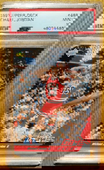 1992 Upper Deck #488 Michael Jordan PSA 9 MINT
