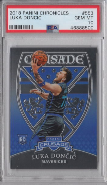 2018 Crusade Luka Doncic PSA 10