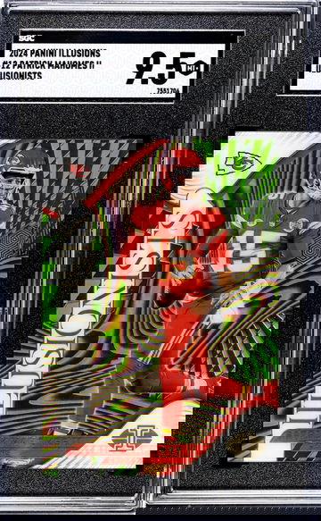 2024 Panini Illusions #12 Patrick Mahomes II Illusionists SGC 9.5