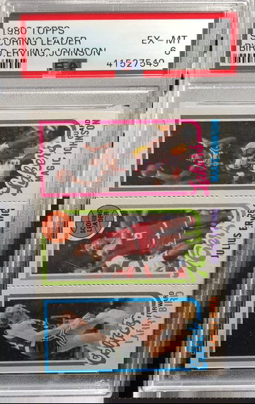 Larry Bird, Julius Erving, Magic Johnson