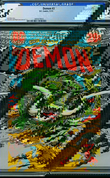 DEMON #3, CGC 9.6 NM+