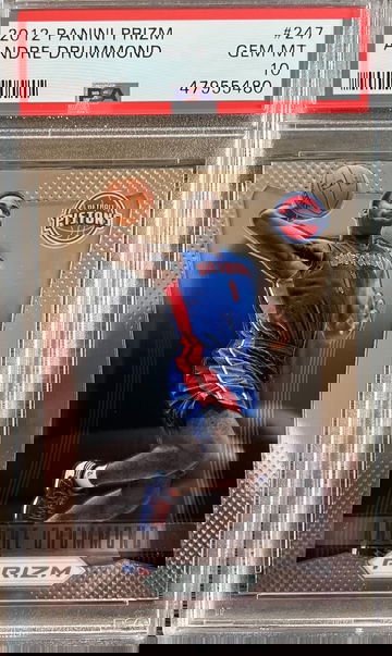 2012 Panini Prizm Andre Drummond PSA 10 Gem-Mint