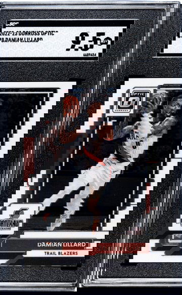 2022-23 Donruss Optic #49 Damian Lillard SGC 9.5