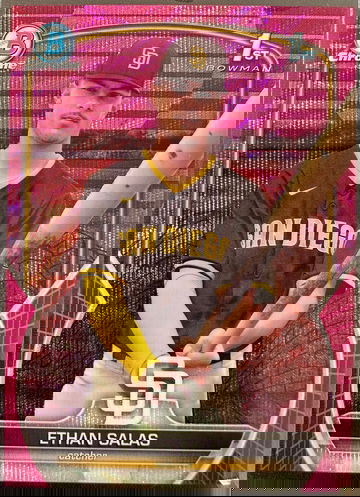 2023 Bowman Chrome 1st Ethan Salas Fuchsia Vapor /199