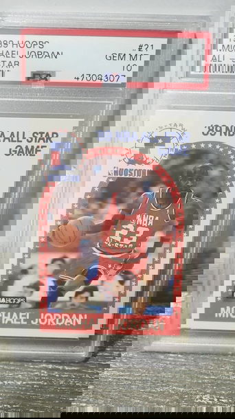 1989 Hoops Michael Jordan All-Star PSA 10