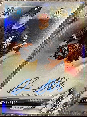 2017 Bowman Chrome Gavin Sheets Refractor auto #/499