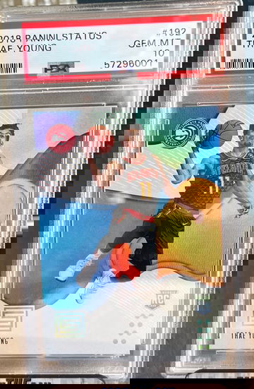 2018 Panini Status Trae Young #192 PSA 10 Gem MINT Rookie RC Atlanta Hawks 📈🔥