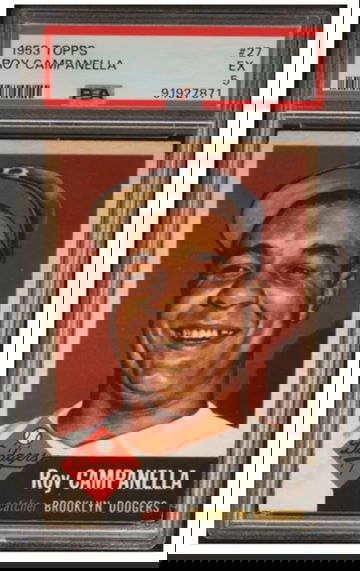 1953 Topps #27 Roy Campanella PSA 5 EX