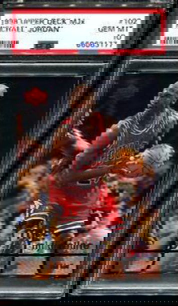 1998 Upper Deck UD MJx MJ Timeline 2nd Half 102 Michael Jordan Chicago Bulls PSA 10 Gem Mint