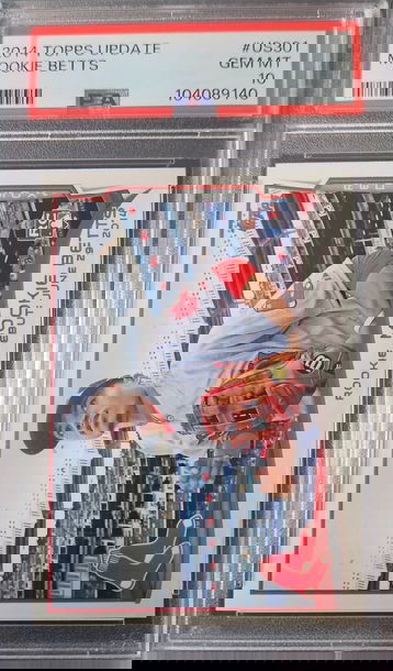 2014 Topps Update Mookie Betts PSA 10