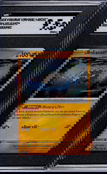 2024 Pokémon Scarlet & Violet Temporal Forces Relicanth #084/162 Holo SGC 9.5