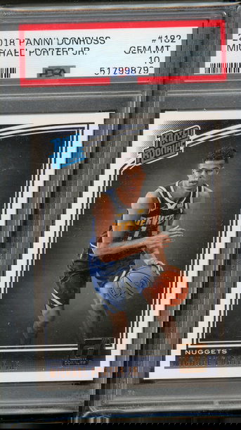 2018 Donruss Michael Porter Jr PSA 10 