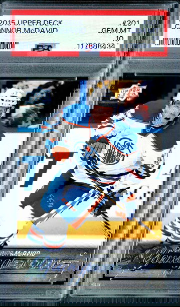 2015 Young Guns Connor McDavid #201 PSA 10 Rookie RC