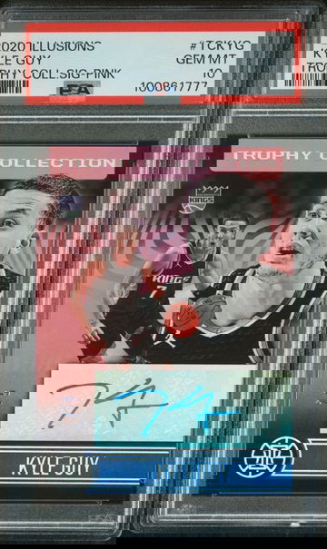 2020 Panini Illusions Kyle Guy Trophy Collection Pink #2/5 #TCKYG PSA 10