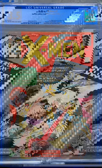 X-Men #7 (1964) CGC 3.5 -- White p; 2nd Blob (Fred Dukes); Stan Lee & Jack Kirby