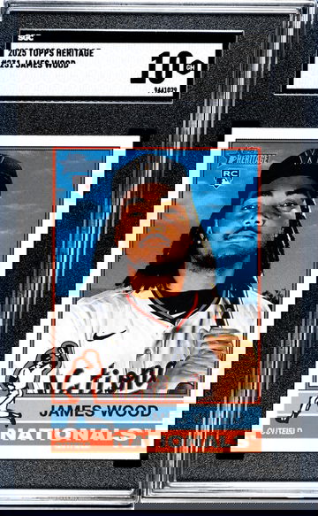 2025 Topps Heritage #231 James Wood SGC 10